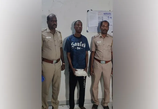  Foreign student arrested for selling illegal products 